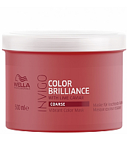 Wella INVIGO Color Brilliance - Маска-уход для защиты цвета окрашенных жестких волос 500 мл
